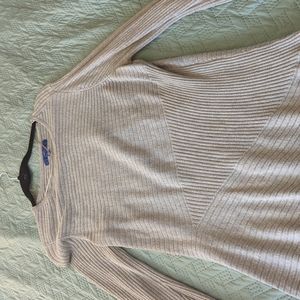 XL grey tunic sweater